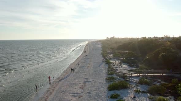 Sanibel Beach At Sunset alt