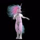 Unicorn salsa gogo dancer with alpha - VideoHive Item for Sale