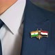 Businessman Friend Flags Pin India Egypt - VideoHive Item for Sale