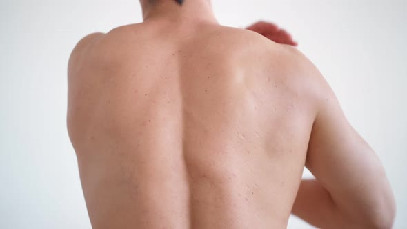 Man Suffers From Back Pain alt