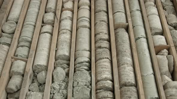Geological Drilling Borehole Core Samples alt
