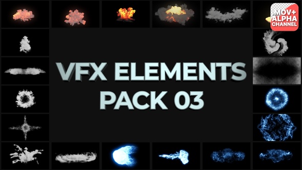 VFX Elements Pack 03 | Motion Graphics