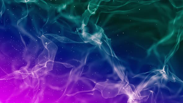 abstract pink and green color smoky background.