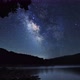 4k Timelapse, Space with Stars, Planets, Milky Way Center. Nature Landscape at Night - VideoHive Item for Sale