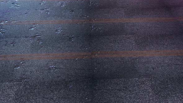 Rainy Weather On The Road 4к alt