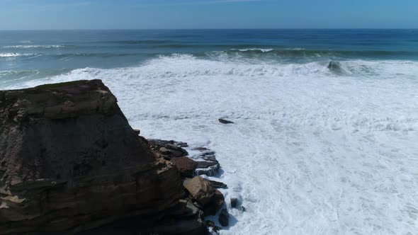 Huge Stone Boulder on the Seaside alt