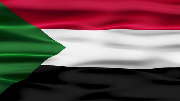 Sudan Flag Waving alt