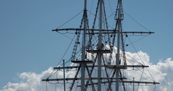 Mast Of The Ancient Ship