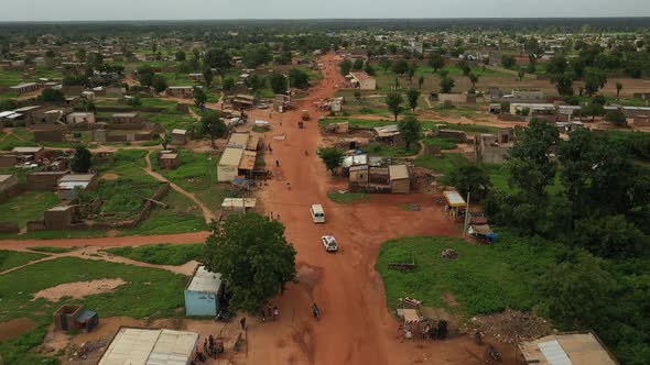 Africa Mali Village Aerial View 25