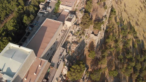 Castillo de Jaen, Spain Jaen's Castle Flying and ground shoots from this medieval castle on afterno alt
