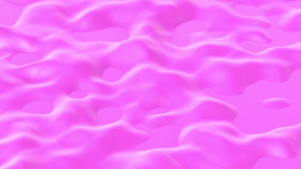 Abstract Pastel Pink Aesthetic Liquid Waves alt