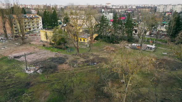 Ukraine War Ruin Chernihiv Building 2022 Destroyed Bomb Air Attack alt