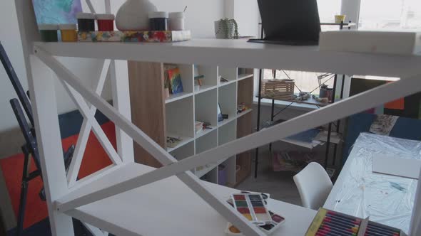 Artistic Process Professional Studio Painting alt