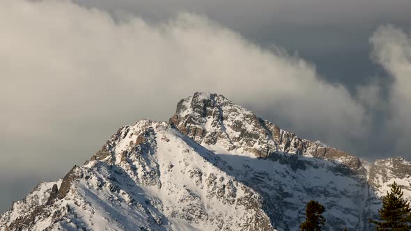 Clouds Over the Grand Teton
