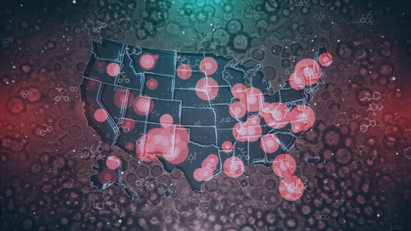 Mapping Biological Hazard in USA Full HD