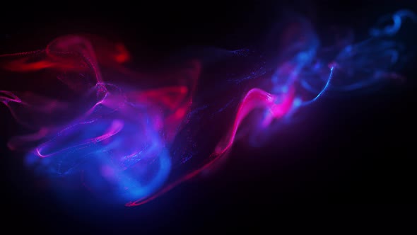 Chill Particles Background Loop, Motion Graphics | VideoHive
