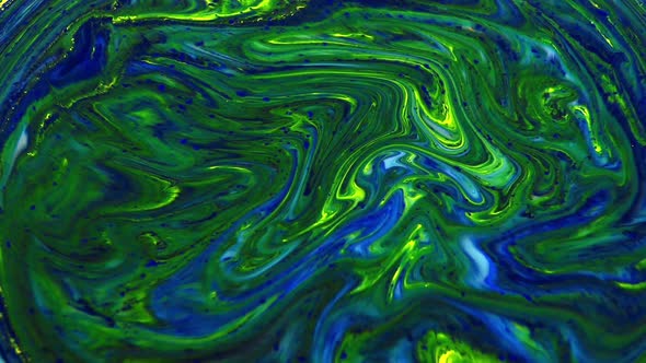 Abstract Colorful Paint Color Swirling And Explosion alt