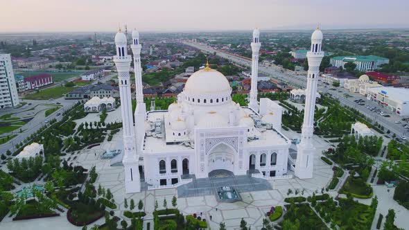 Muslims' Pride Mosque in Shali Chechen Republic Russia
