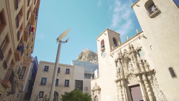 Catholic Church in Denia, Alicante, Valencia Community, Spain alt