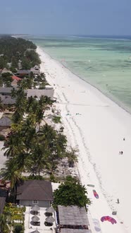 Beach on the Coast of Zanzibar Island Tanzania alt