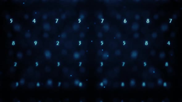 background animation of random