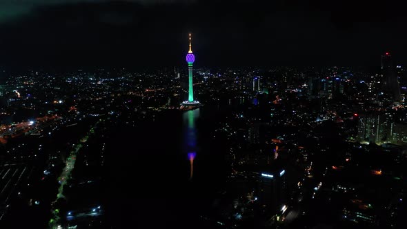 Lotus Tower In Colombo, Sri Lanka alt