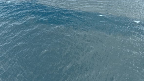 Aerial View of the Water Surface