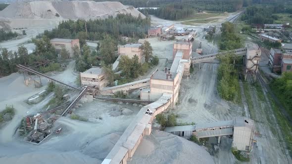 Mining Factory with Outdated Constructions and Equipment