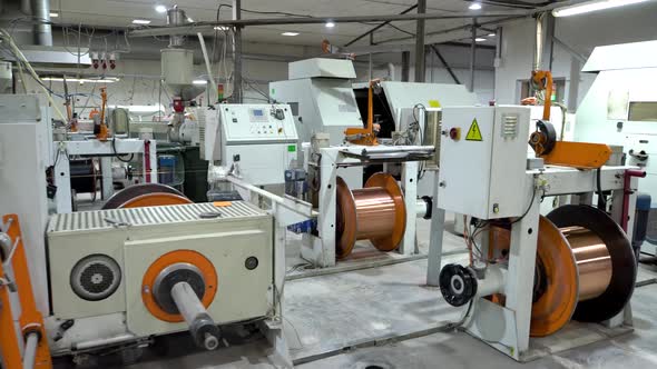 Inside the New Factory Manufacturing Electrical Cable alt