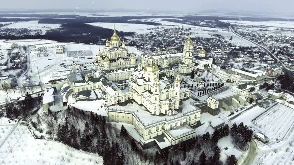 Pochayiv Lavra, an Orthodox Monastery in Ternopil Oblast of Ukraine