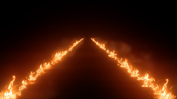 Fire Trails Motion Graphics Videohive