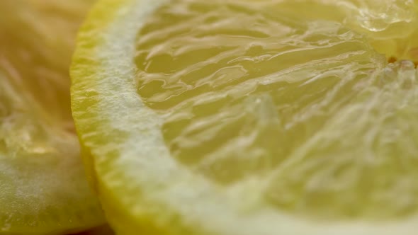 Yellow Lemon For Lemonade, Lemon In Motion