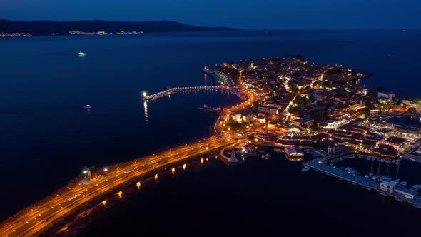 City at nigh in summer alt