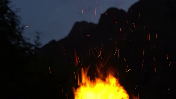 Fire On The Mountain Background