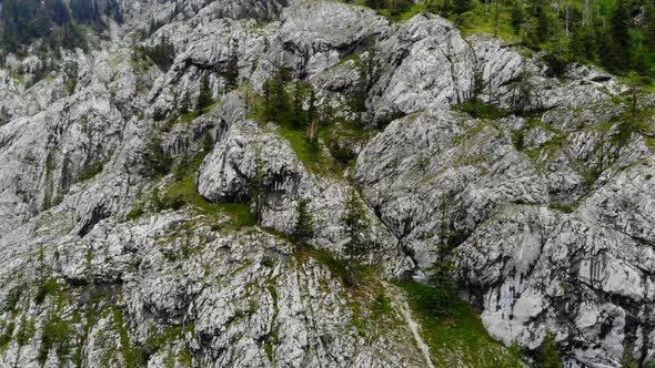 Drone Video on the Mountain Traunstein in Gmunden in Upper Austria alt