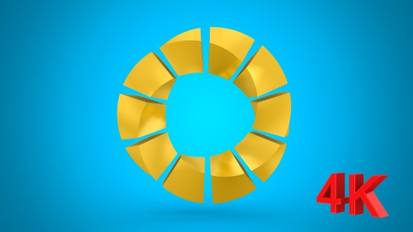 Rotating Geometric Shape alt