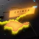 3d map of Ukraine and Crimea occupied by Russia - VideoHive Item for Sale