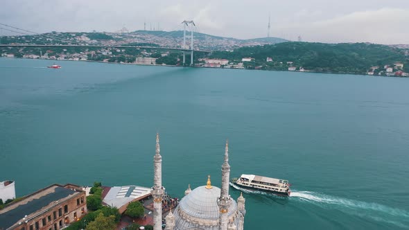 Ortakoy and Bosphorus  alt