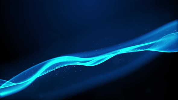 Blue Particles Wave 01152