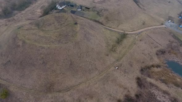 Top View of the Swedish Mountain