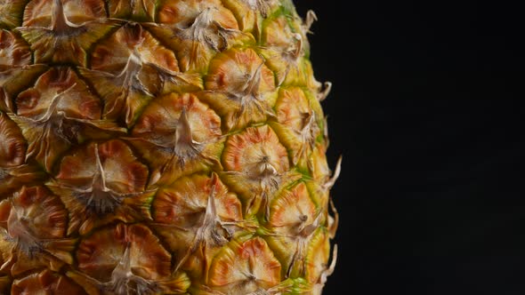 pineapple texture close up