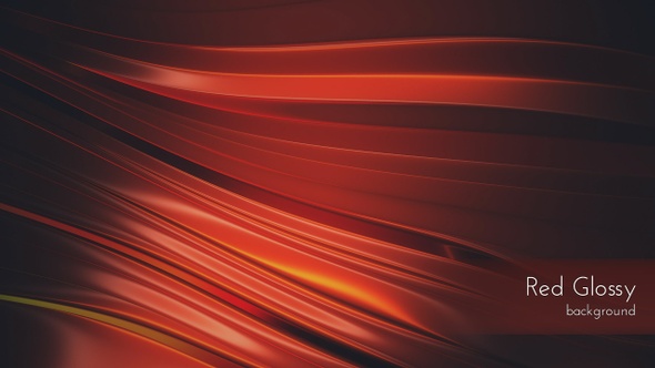Red Metal Glossy Background