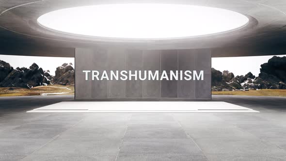 Futuristic Room Transhumanism