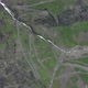 Flying high above Trollstigen Road in Norway, Europe