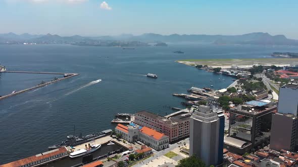 Guanabara Bay, Rio De Janeiro, Brazil alt