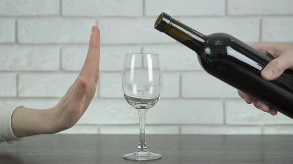 Refuse to drink. alt