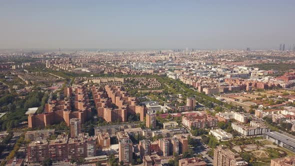 Aerial View of Madrid alt