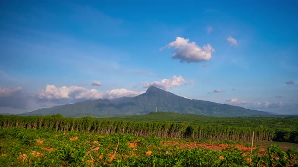 View of Colorful dramatic sky sunset or sunrise with Moving clouds background alt