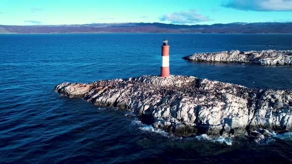 Patagonia landscape. Ushuaia Tierra del Fuego. Patagonia Argentina. alt