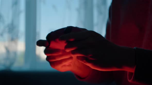 Disappointed Angry Man Frustrated Upset By Losing in Video Game Shaking Hands alt